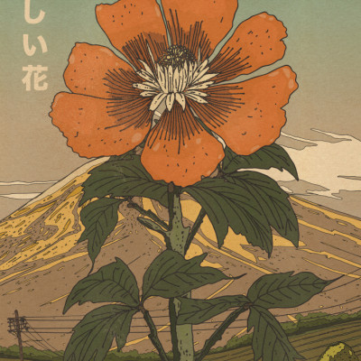 Fuji Mountain Bloom