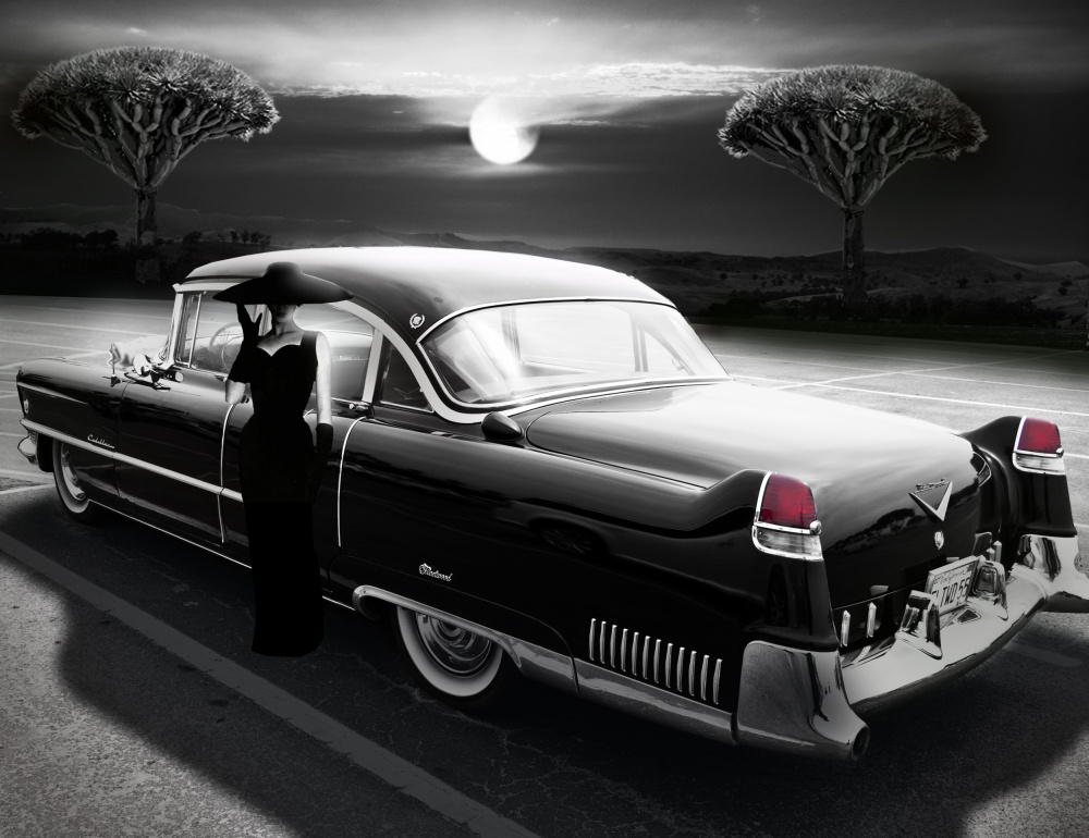 Classic Car Elegance by LARRY BUTTERWORTH — canvas wall art