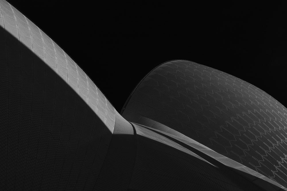 Abstract Architectural Curves by Matej Krajnc — canvas wall art