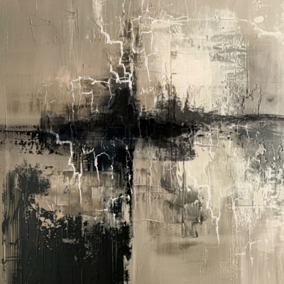 Cracked Urban Abstract