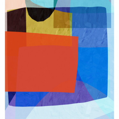 Vibrant Overlapping Shapes
