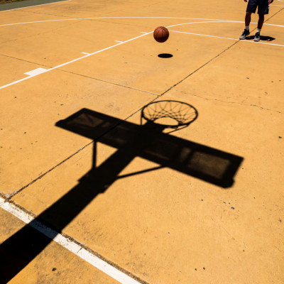 Outdoor Basketball Court