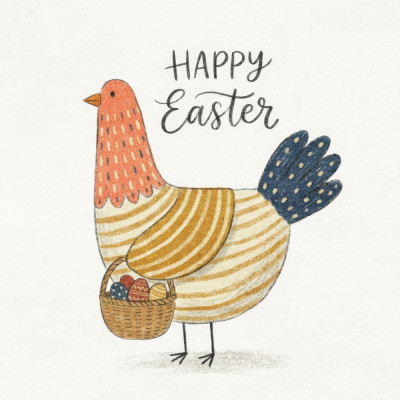 Happy Easter Chicken