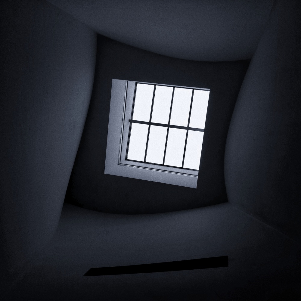 Curved Interior Barred Window by Philippe-M — canvas wall art