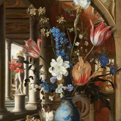 A Still Life With Perspective Dutch Masters Combined