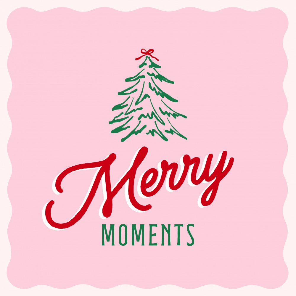 Merry Moments Christmas Tree by Dominique Vari — canvas wall art