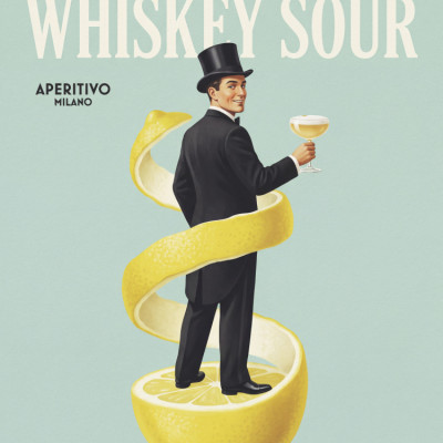 Classic Whiskey Sour Gentleman