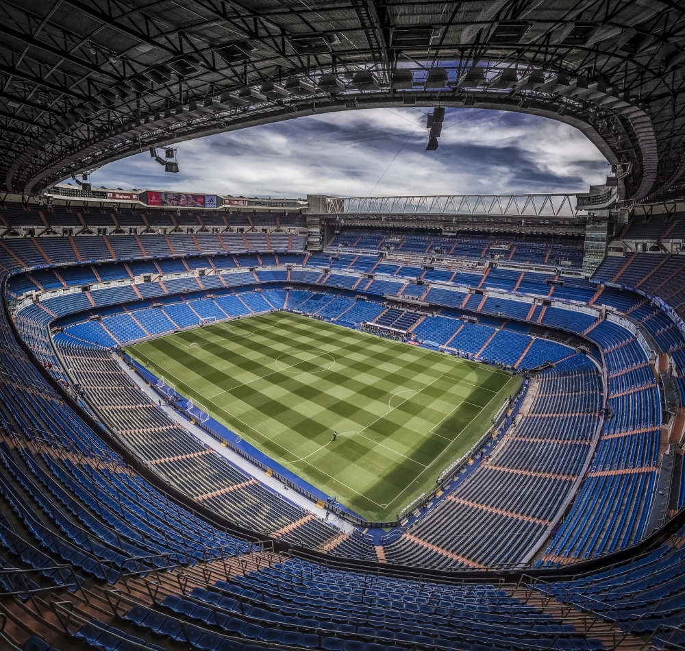Grand Football Stadium by Ole Moberg Steffensen — canvas wall art