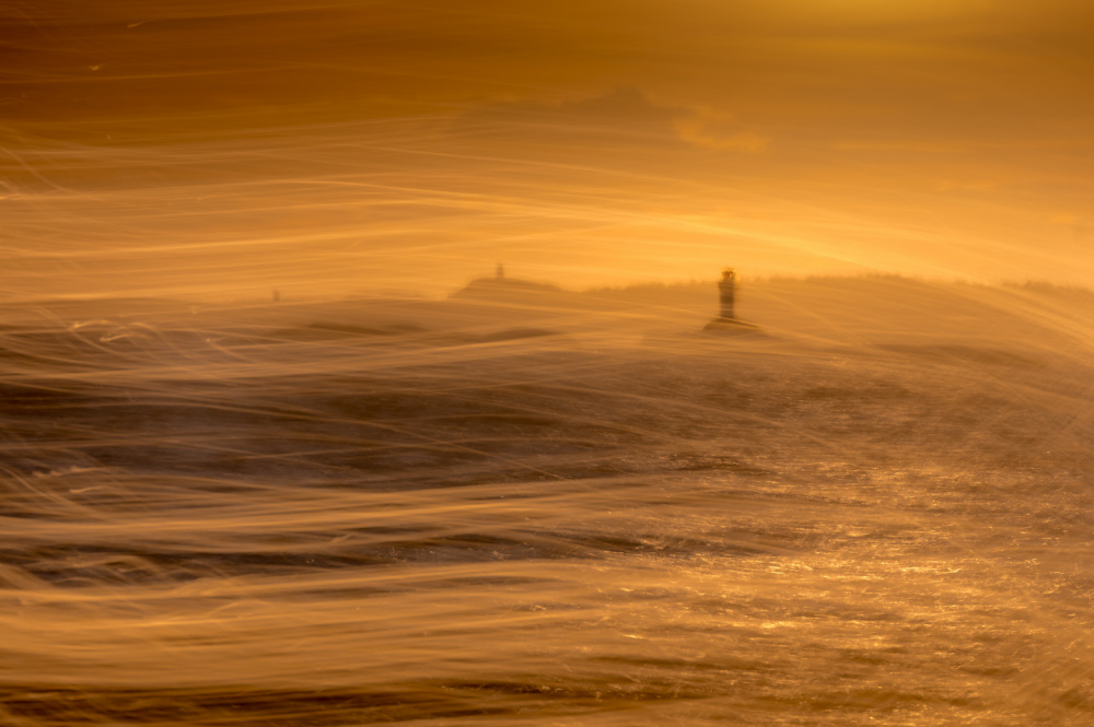 Ethereal Golden Waves by Ina Bouhuijzen — canvas wall art