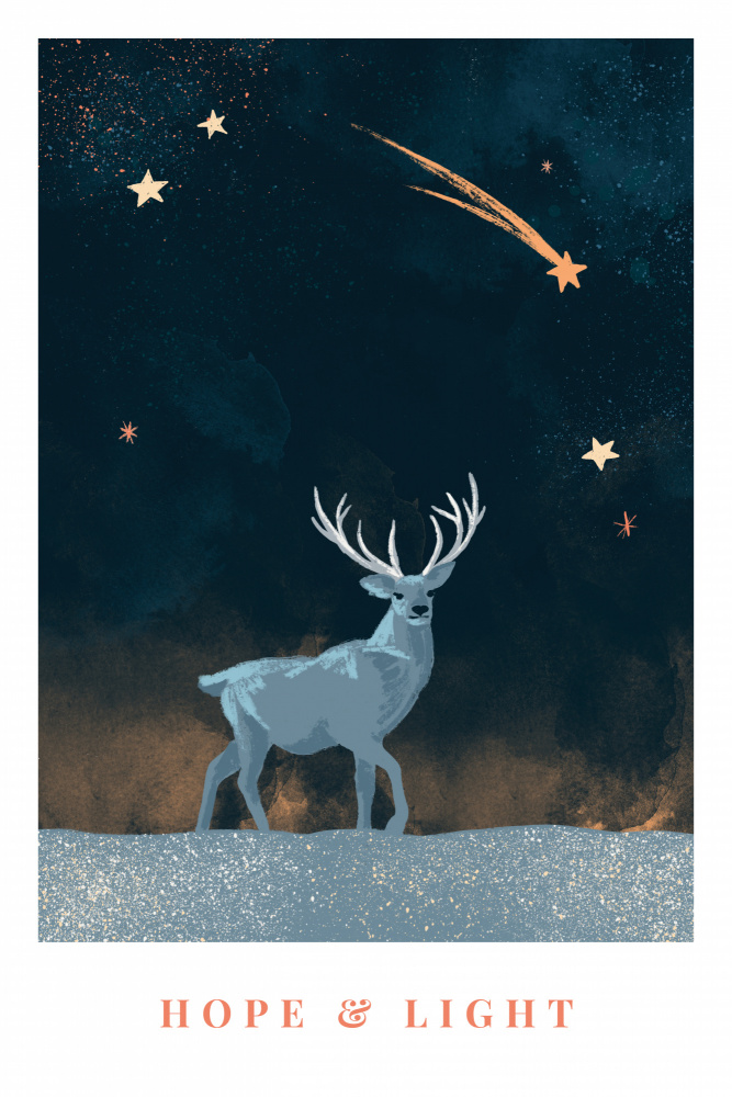 Hope & Light by Goed Blauw — canvas wall art