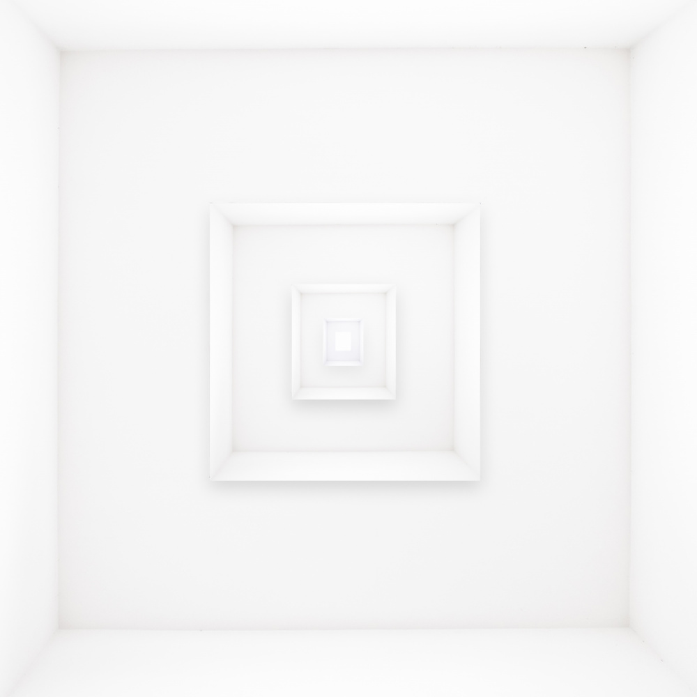 Geometric Depth Illusion by Harry Verschelden — canvas wall art