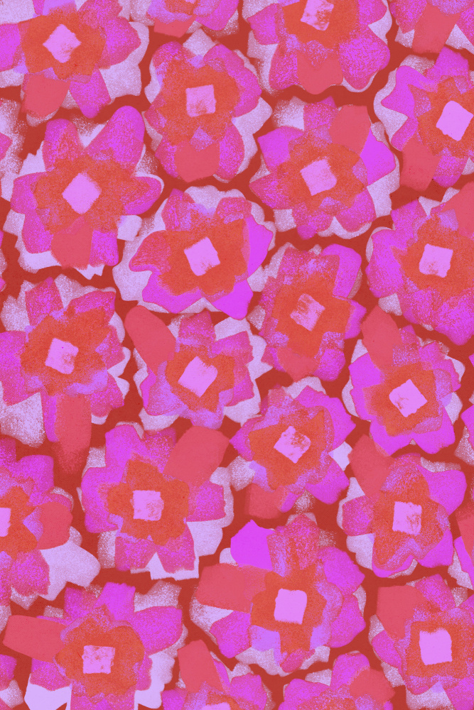 Blooms of Passion by Treechild — canvas wall art