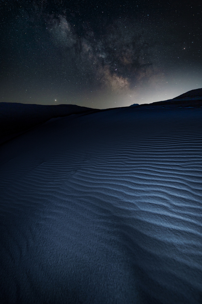 Milky Way Desert Night by Tsuneya Fujii — canvas wall art