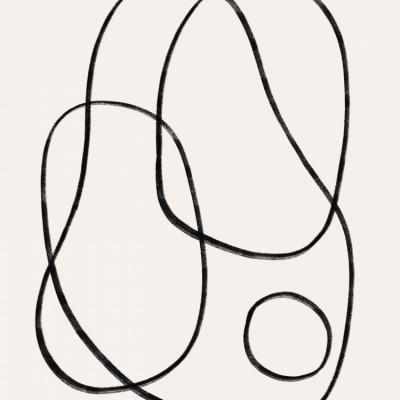 Minimalist Line Composition 01