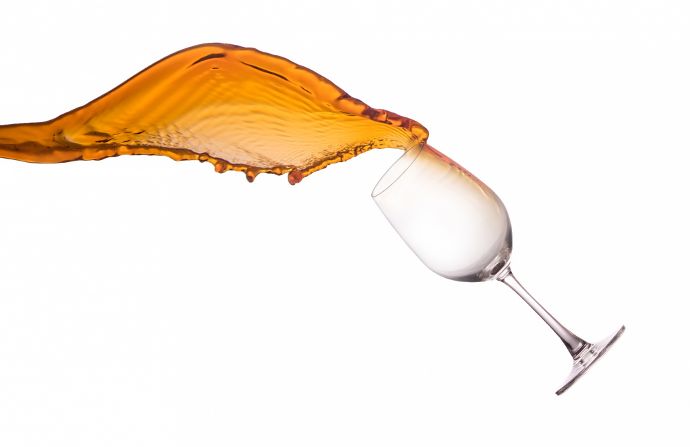Dynamic Liquid Glass Splash by Sumit Dhuper — canvas wall art
