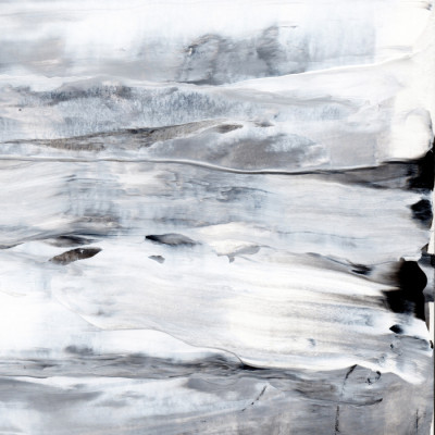 Abstract White Grey Layers