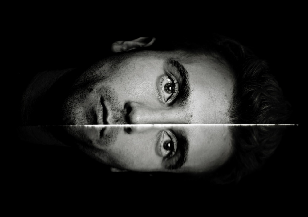Reflected Gaze by Christine Lebrasseur — canvas wall art