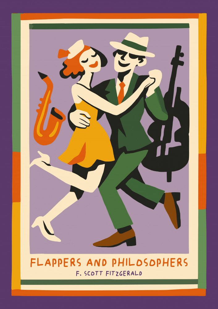 Jazz Age Dance by Patryk Krygowski — canvas wall art