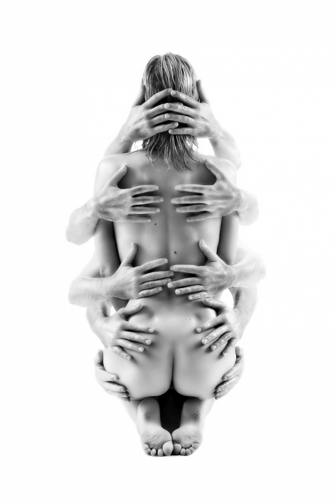 Intimate Embrace by JLP — canvas wall art