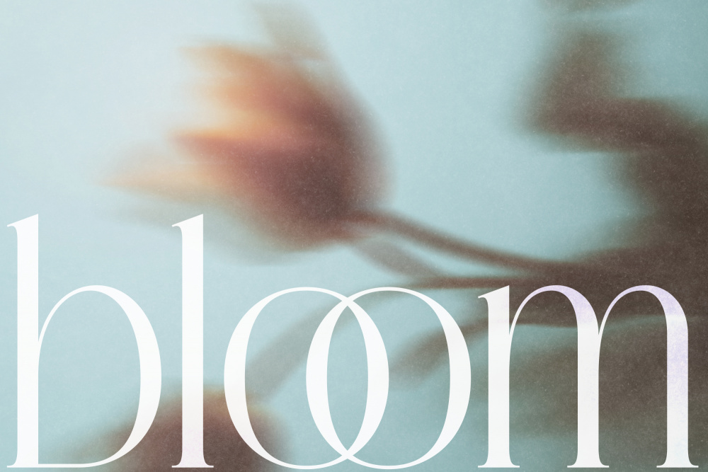 Dreamy Floral Blur by Treechild — canvas wall art