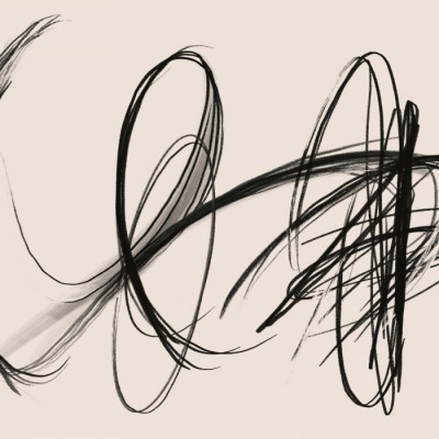 Abstract Black Movement