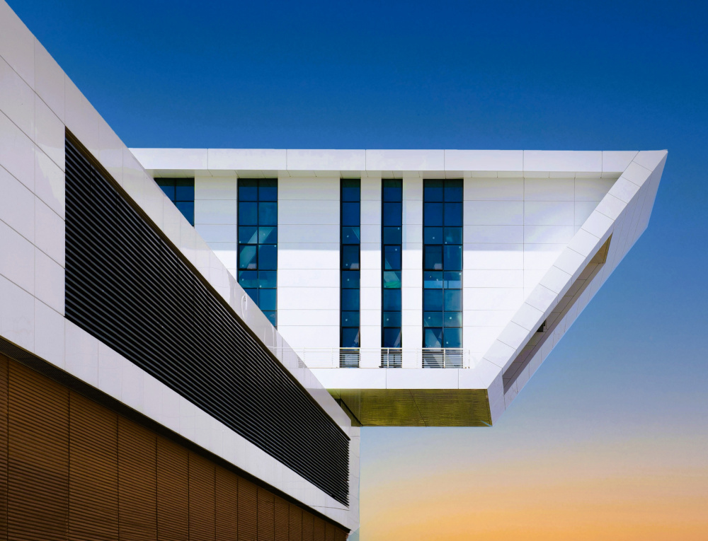 Modern Geometric Architecture by Arnon Orbach — canvas wall art