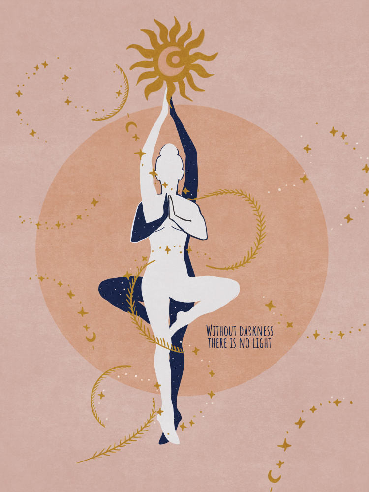 Yin Yang Balance by Emel Tunaboylu — canvas wall art