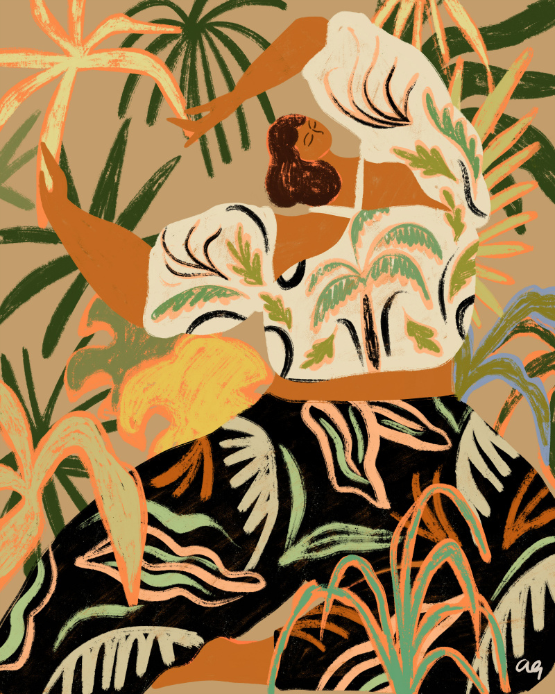 Nature Embrace by Arty Guava — canvas wall art